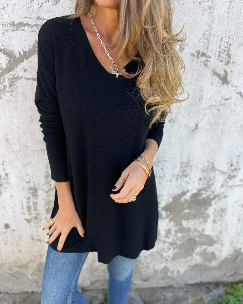Barbara - KNITTED LOOSE TOP
