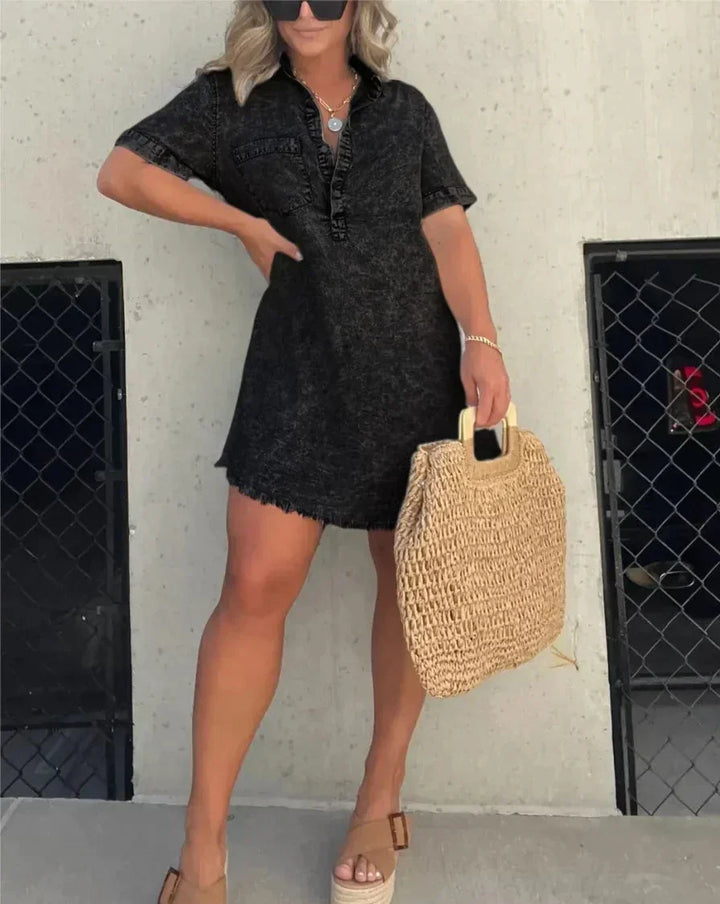 Sienna | Denim Shirt Dress