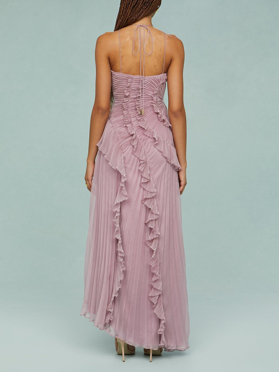 Selene – Ocean Whirlpool Maxi Dress
