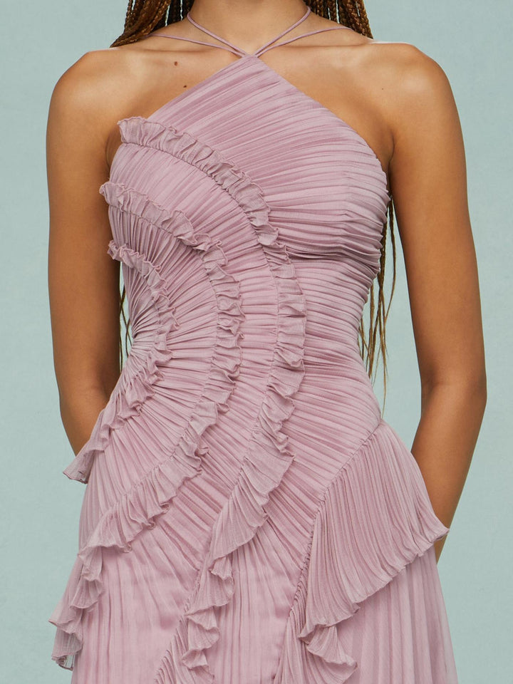 Selene – Ocean Whirlpool Maxi Dress