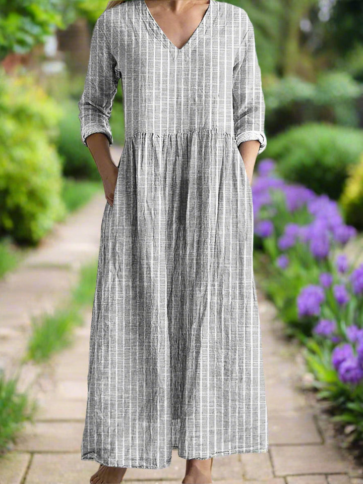 Georgia - Casual Striped Dress