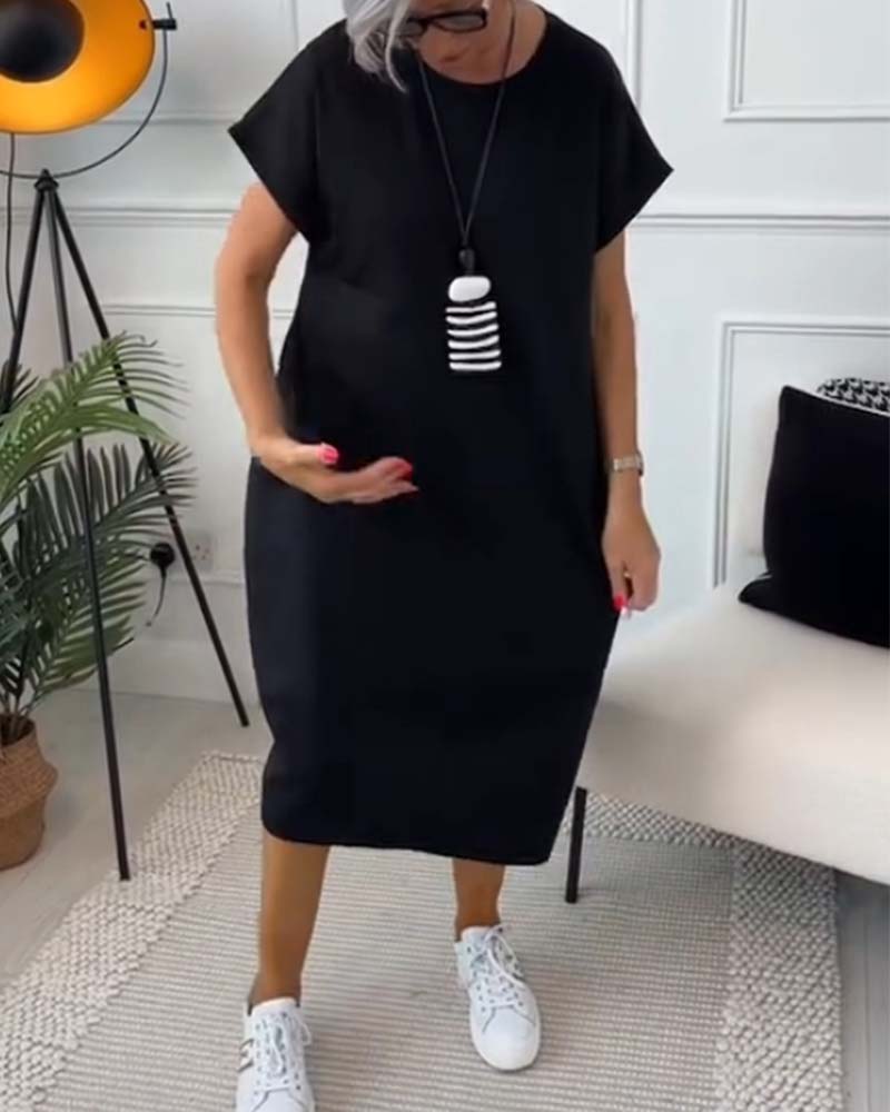 Chloé - Stylish Short Sleeved Dress