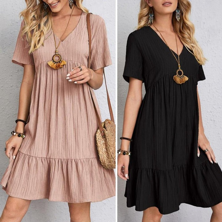 Sarah -  Elegant Belly Cover Dress