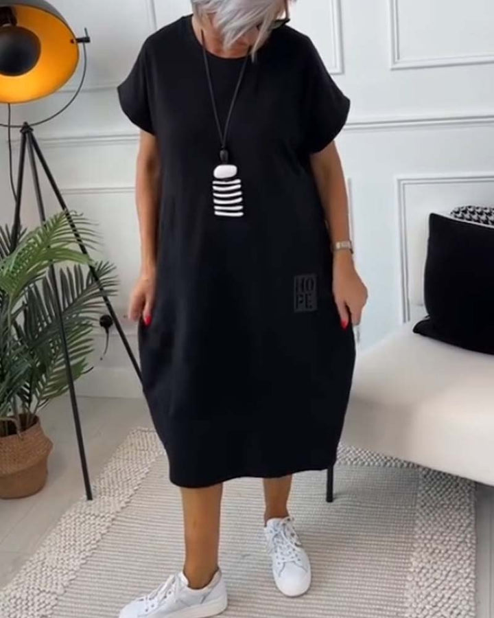 Chloé - Stylish Short Sleeved Dress