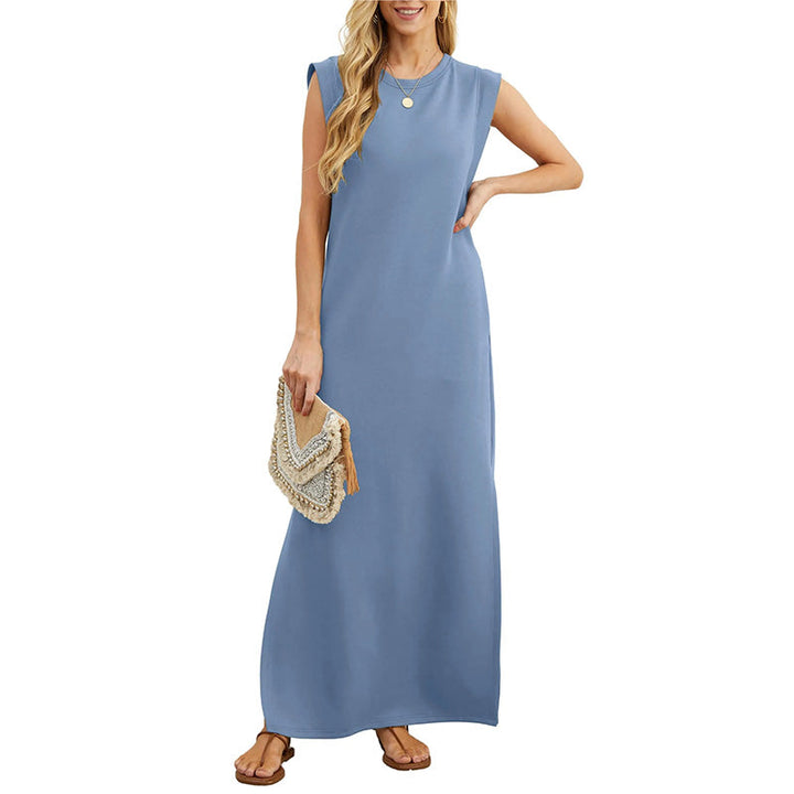 Leah - Elegant Wrinkle-Free Maxi Dress